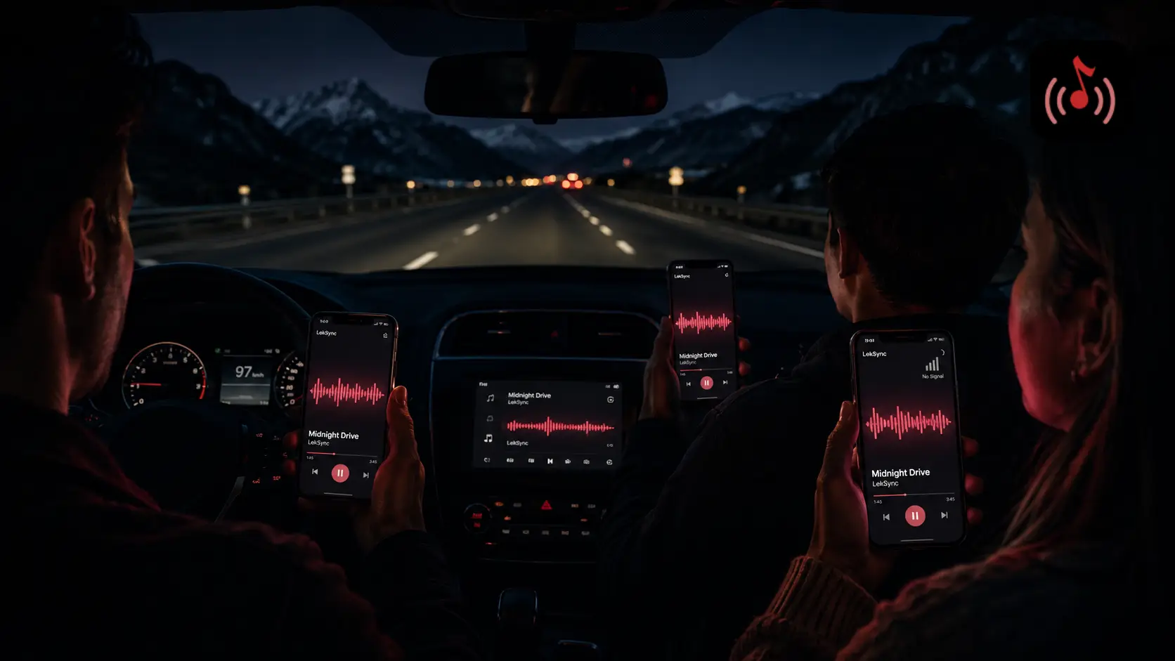 How to Stream Music Without Internet on a Road Trip